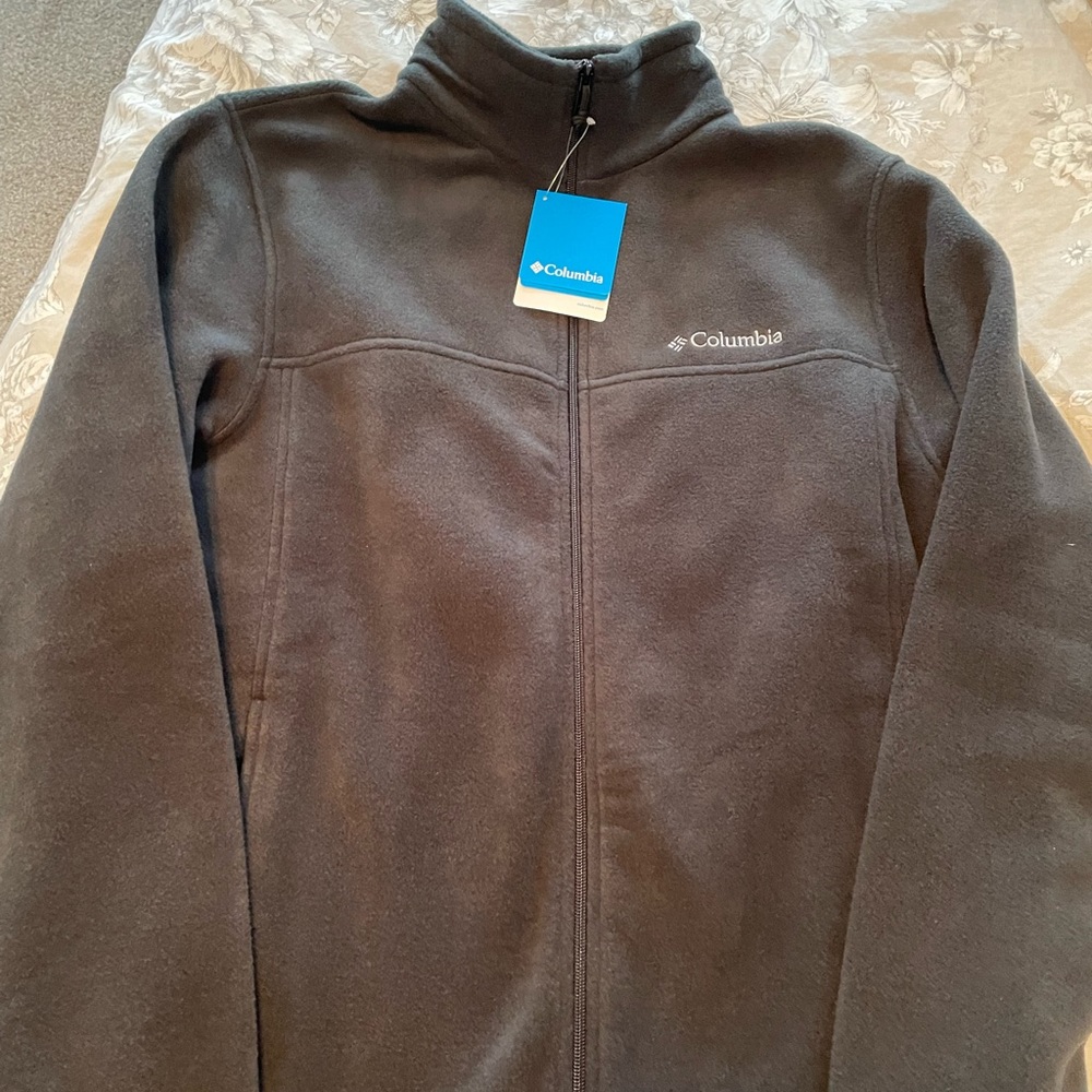 Brand new Columbia zipper down fleece